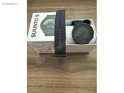 Suunto 9 G1 baro granite blue titanium at sahibinden 1206580612