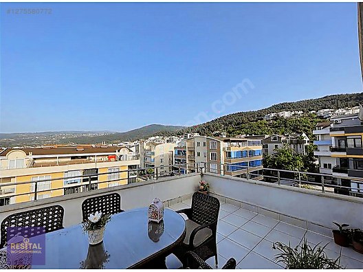 ÇALI GÜMÜŞLÜK GENİŞ TERASLI 4,5+1 SATILIK DUBLEKS DAİRE