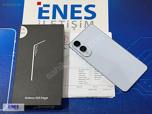 銀河222様リクエスト 256 GB Mavi Samsung Galaxy S25 Edge Cep Telefonu - 1323582161