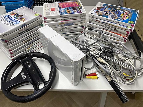 Nintendo Wii RVL-S-WDとプレステ2ゲームまとめ売り Nintendo Wii Seti on sahibinden.com - 1314582165