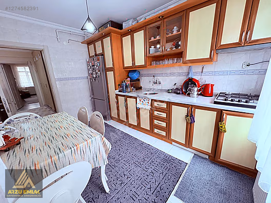 ARZU EMLAKTAN GAZİ MAH. 120 m2 İKİ BALKONLU 2+1 SATILIK DAİRE #1274582391