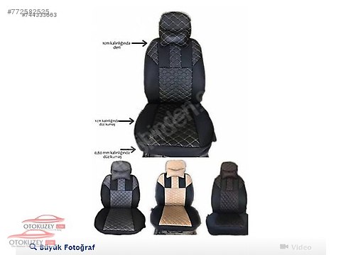 Otomobil Arazi Araci Ic Aksesuar Seat Leon Deri Oto Koltuk Kilifi Boyun Yastigi Hediyeli Sahibinden Comda 772582525