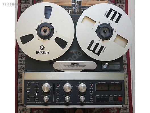 Revox B77 MKII Tape Recorder + Bantları.. da - 1109582885