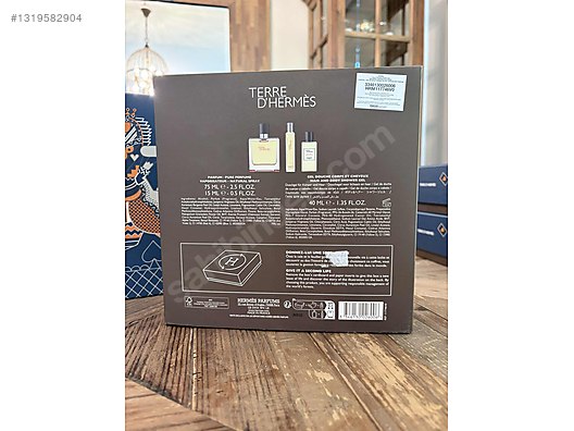 Terre D'Hermes Saf Parfum Set - Hermes 90 ml Erkek Parfüm - 1319582904