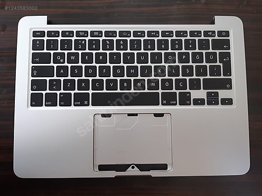 MacBook Pro A1502 (2014,USキーボード,Big Sur) MacBook Pro a1502 Klavye TOPCASE %100 Orijinal 2013-14-15