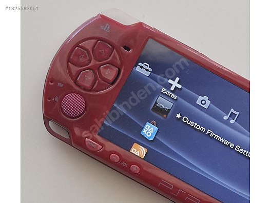 Kusursuz PSP 2000 Deep Red | Çiziksiz | 16GB Kart sahibinden.comda