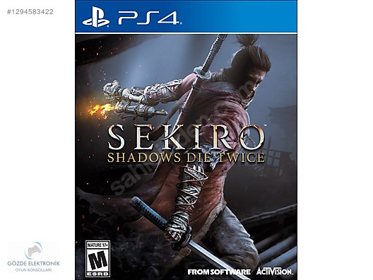 Sekiro Shadows Die Twice PS4 SATIŞ VE TAKAS GÖZDE ELEKTRONİK