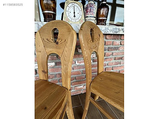 İkinci El ve Sıfır Alışveriş / Antika / Mobilya / Yemek Odası / Antika Masa & Sandalye