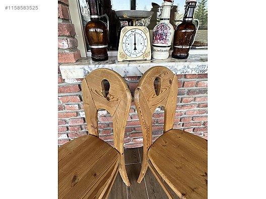 İkinci El ve Sıfır Alışveriş / Antika / Mobilya / Yemek Odası / Antika Masa & Sandalye