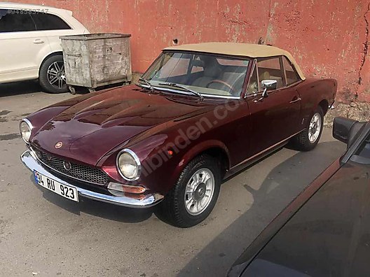 sahibinden satilik 1973 model 20000 km fiat spider pininfarina 675 000 tl 948583747