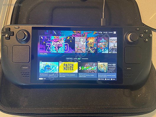 Steam Deck LCD 256GB + 512GB SD Kart | Sıfır Ayarında sahibinden