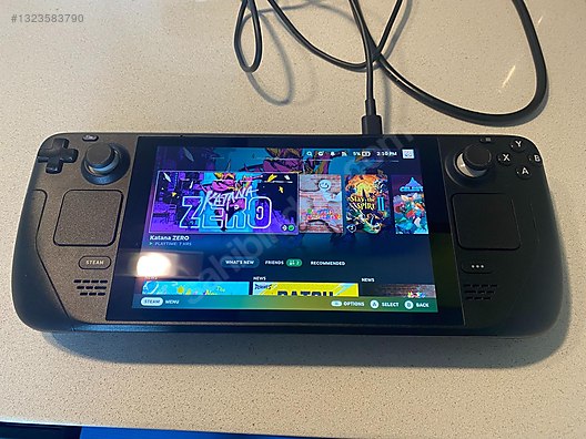 Steam Deck LCD 256GB + 512GB SD Kart | Sıfır Ayarında on