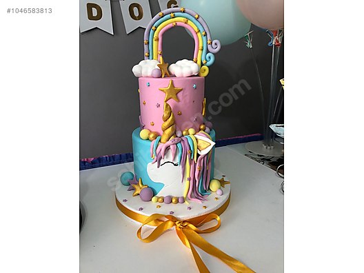 UNİCORN MAKET PASTA Bebek Bezi Pastası ve Hediyelik Bebek Ürünleri