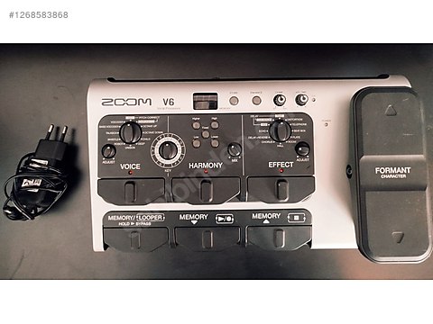 Zoom V6 Vocal Prosesör - Prosesör ve Diğer Enstrüman Yan