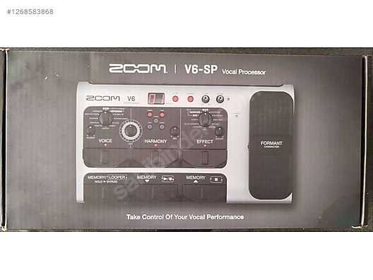 Zoom V6 Vocal Prosesör - Prosesör ve Diğer Enstrüman Yan
