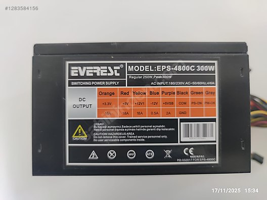 Used & Brand New Items / Computers / Desktops / Desktop Components / Power Supplies