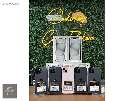 Apple / iPhone 15 / İPHONE 15 128GB-256GB-TÜRKİYE-FUL ORJNAL