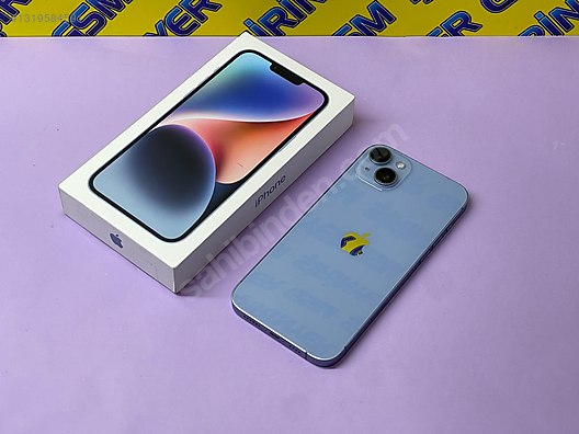 Apple / iPhone 14 Plus / İPHONE 14 PLUS 128GB KUTULU TERTEMİZ MAVİ