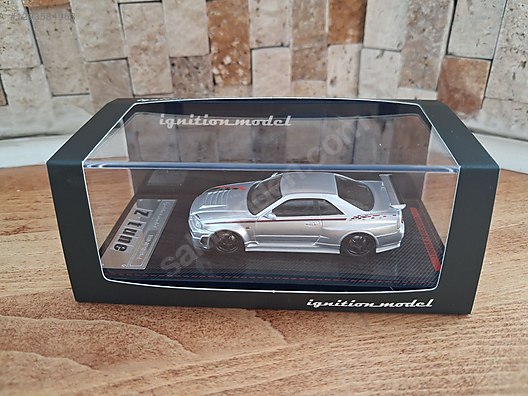 1/64 ignition Model IG3840 Nissan Nismo R34 GT-R Z-Tune Silver on