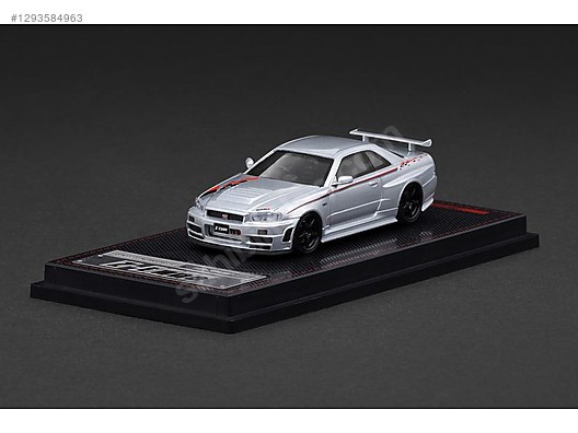 イグニッションモデル 1/18 GT-R BNR34 V-specⅡ グレー ignition model(イグニッションモデル) 1/18 Nismo R34 GT-R Z-tune