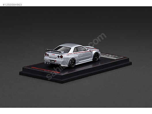 1/64 ignition Model IG3840 Nissan Nismo R34 GT-R Z-Tune Silver on