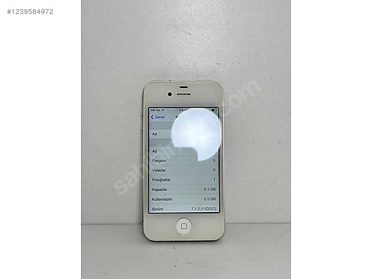 Apple / iPhone 4 / İphone 4 8Gb İos7.1.2 on sahibinden.com
