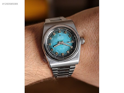 Zenith / Zenith Defy A7682 300M Diver Otomatik Vintage Saat 1971