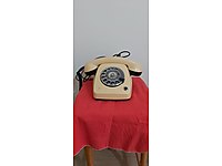 Çevirmeli telefon atık kırık yoktur sadece kilidi yok