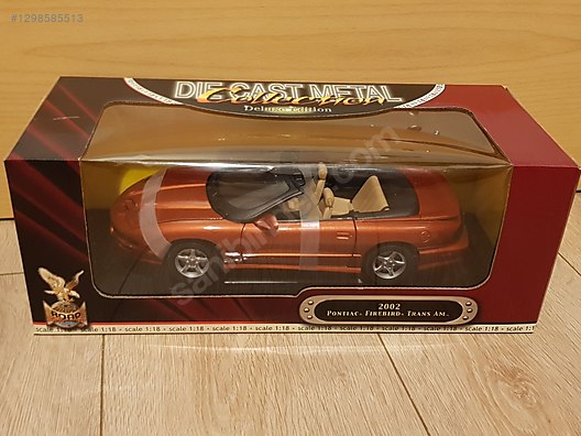 İNDİRİM*** 1/18 die-cast Pontiac Firebird Trans Am 2002 on