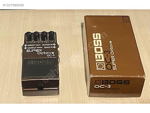 Tertemiz Boss OC-3 Super Octave - Efekt Pedalı ve Diğer Enstrüman