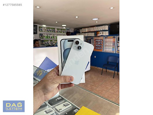 Resim Apple iPhone 15 İkinci El TR | 256 GB | Mavi 