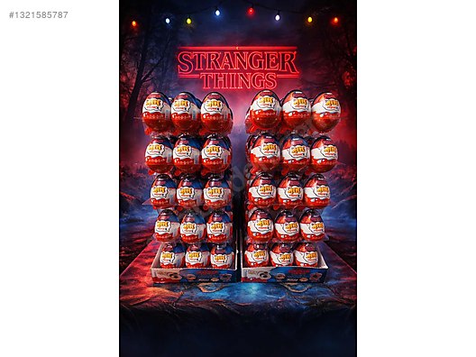 Stranger Things Kinder Joy Özel Seri İthal Ürün - Funko 3-9 cm