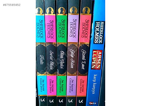 Sherlock Holmes Roman Serisi Seti Polisiye Roman Romanlari Alisveriste Ilk Adres Sahibinden Com Da 875585852