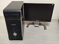 Monitör + Kasa hazır eski