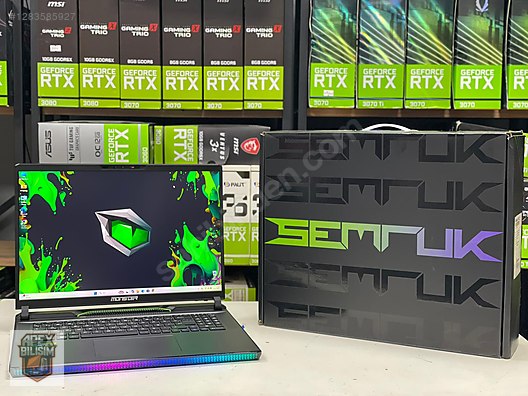 İkinci El ve Sıfır Alışveriş / Bilgisayar / Dizüstü (Notebook) / Laptop / Monster