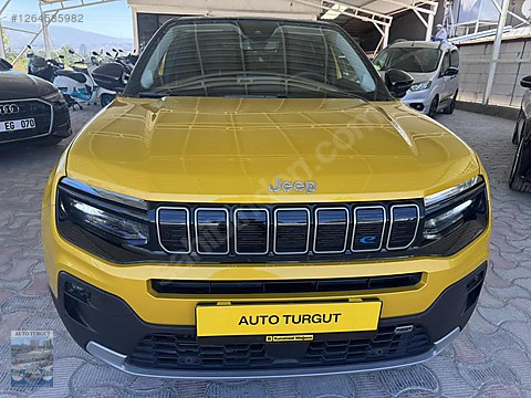 AUTO TURGUT'TAN 2023 JEEP AVENGER % 20 FATURALI