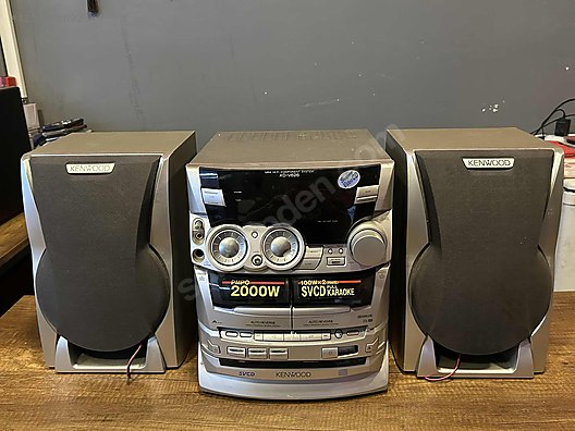 KENWOOD XD-V626 MINI HI-FI MÜZİK SETİ STEREO SYSTEM AUX - İkinci