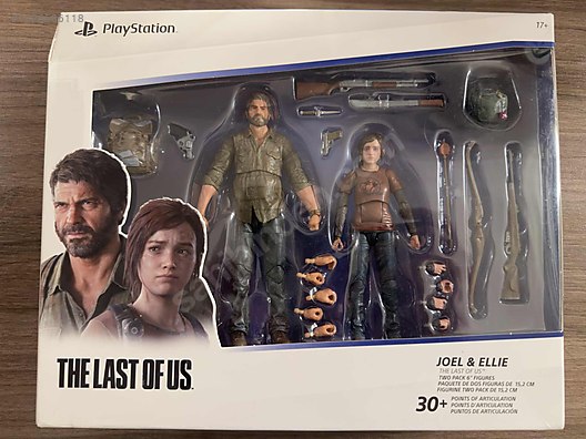 Playstation The last of Us Joel & Ellie Figur - 1:12 Hareketli