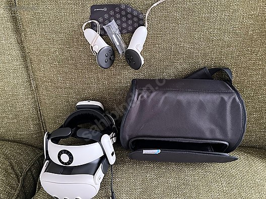 Meta Quest 3 VR 512gb, BoboVR kafa bandı set, çanta komple