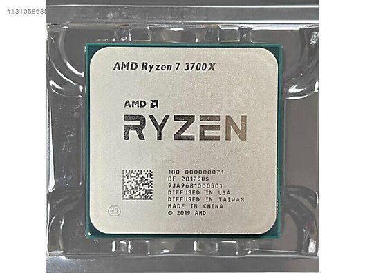 [オマケ付] AMD Ryzen 7 3700X CPU 本体 ryzen 7 3700x amd cpu sahibinden.comda - 1310586358