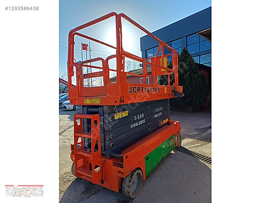 16 MT DİNGLİ AKÜLÜ MAKASLI PLATFORM 2023 MODEL JCPT1612 - Sanayi