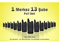 Çaycı Telsiz Seti 1 Merkez 13 Şube #1256586607