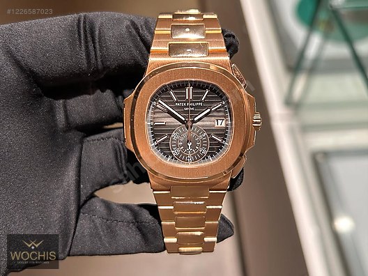 Patek Philippe Patek Philippe Nautilus Chrono Rose Gold 5980/1R