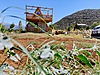 AKSEKİ DEMİRCİLER MAH. 863 m2 İÇERİSİNDE BUNGALOV EV OLAN TARLA