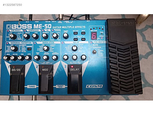 Boss Me-50 bağlama pedal - Efekt Pedalı ve Diğer Enstrüman Yan