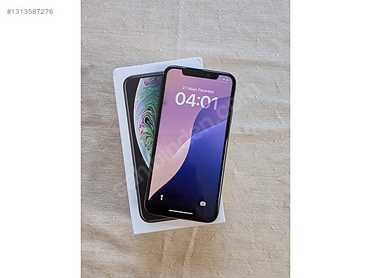 Apple / iPhone XS / iPhone XS 64GB Siyah, İlk Sahibinden Kutulu