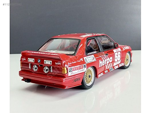 1:18 BMW M3 HERPA TAUBER MOTORSPORT DTM 1988 at sahibinden.com