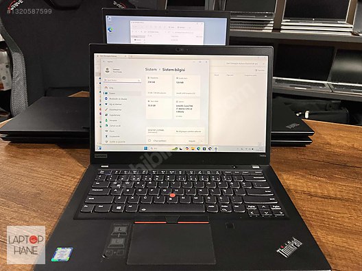 Lenovo / Lenovo ThinkPad T490S i7-8665U-32 GB RAM-256 GB SSD on