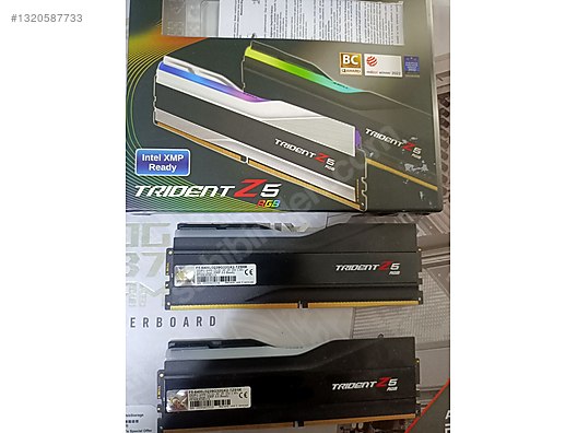 Gskill Trident Z5 RGB 2x32 64gb 6400mhz Cl32 Ram sahibinden.comda
