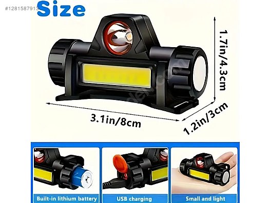 İkinci El ve Sıfır Alışveriş / Spor / Doğa Sporları / Balıkçılık / Balık Yakalama Malzemeleri / Fener, Lamba & Dürbün